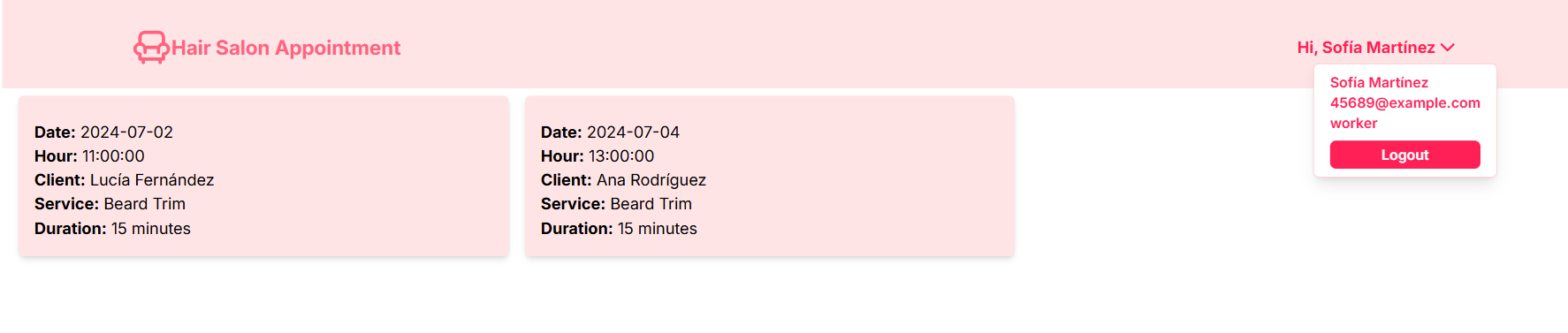 Appointment Manager App (In Progress)